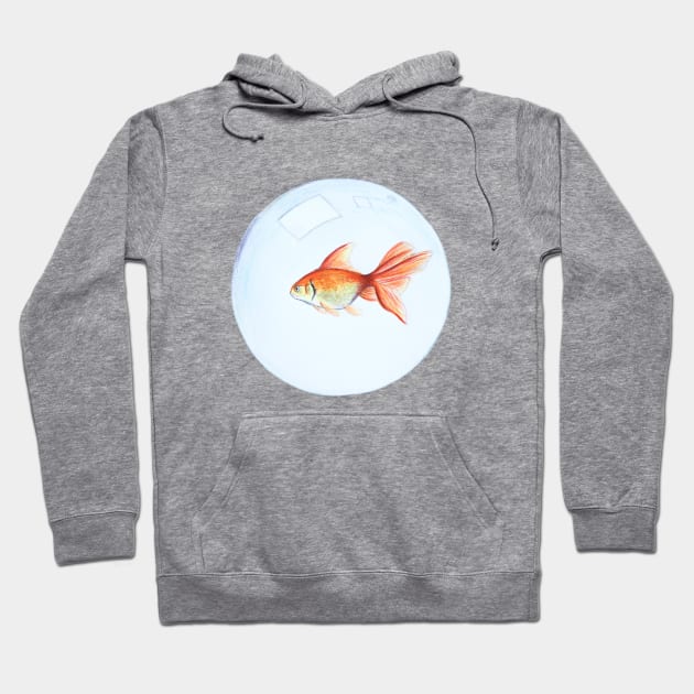 Gold fish Hoodie by DarkoRikalo86